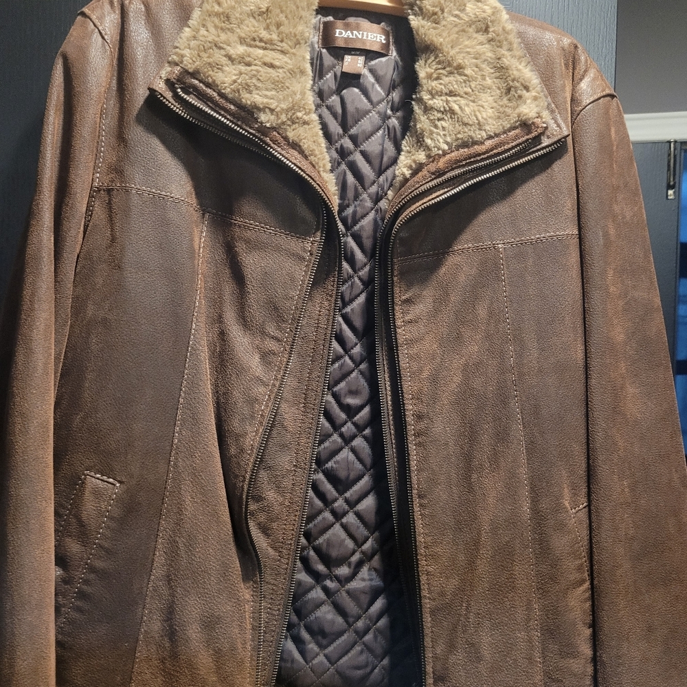Danier spring fall leather jacket